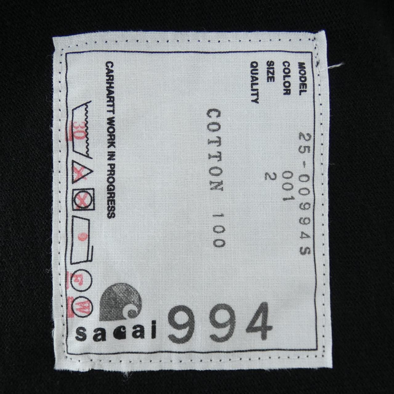 サカイ SACAI 25-00994S UNISEX Tシャツ