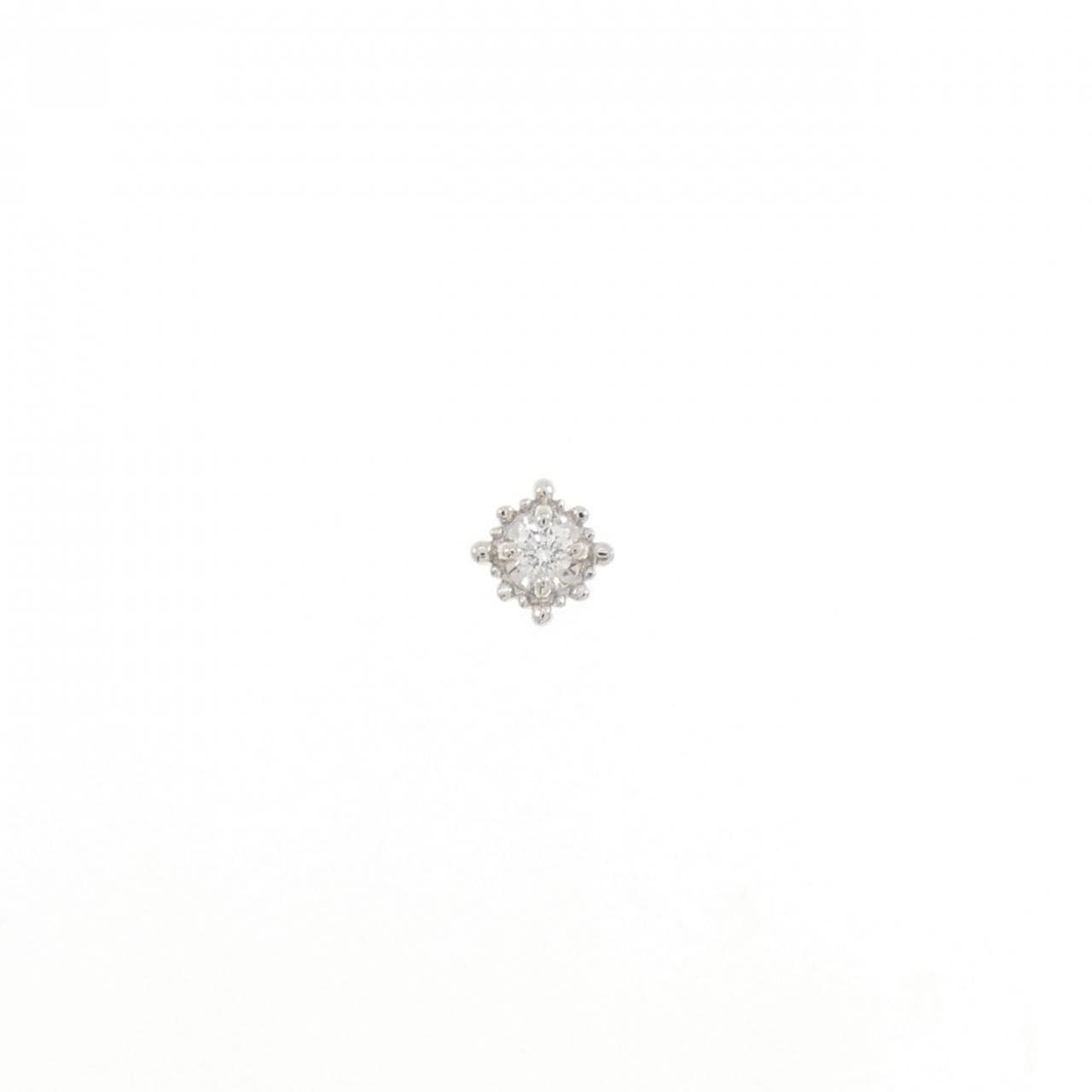 スタージュエリー ダイヤモンド ピアス 0.02CT 片耳
