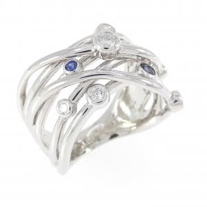PT900 サファイヤ リング 0.21CT