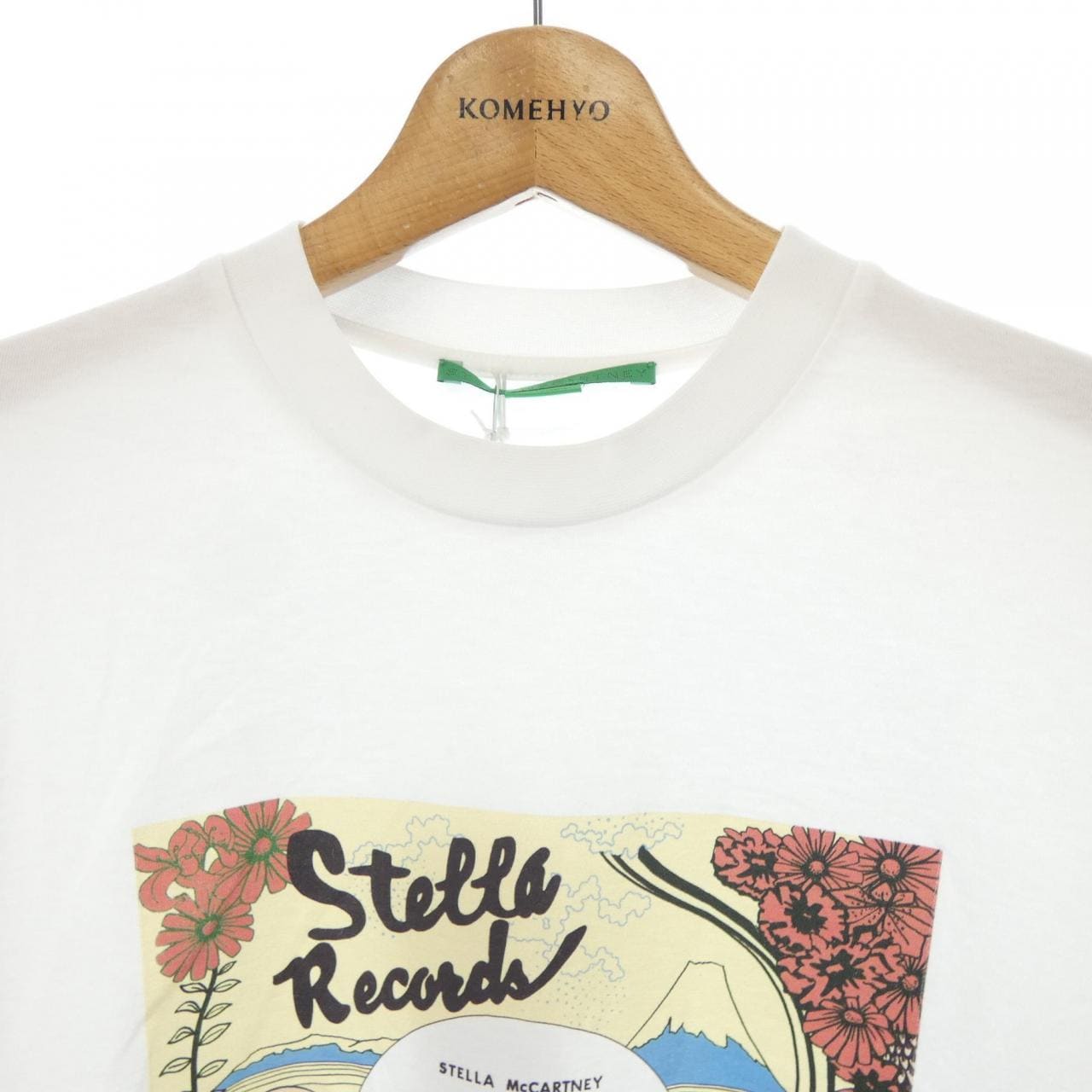 ステラマッカートニー STELLA MCCARTNEY レコードロンティ Tシャツ