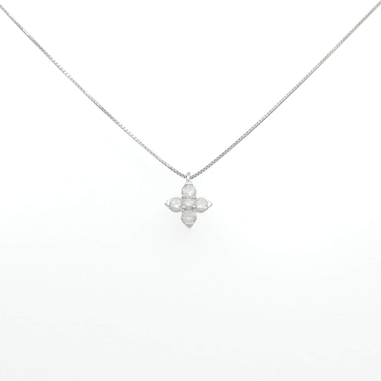 PT900/PT850 ダイヤモンド ネックレス 0.30CT