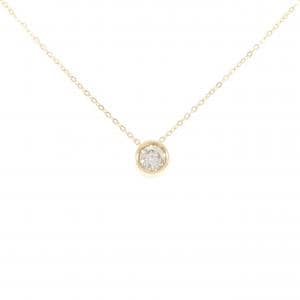 K18YG ダイヤモンド ネックレス 0.25CT