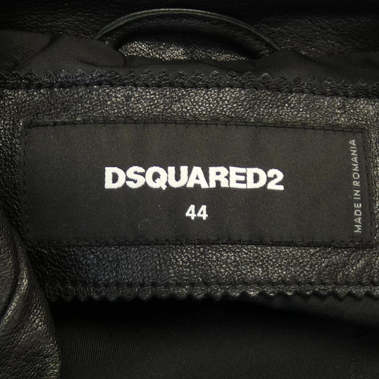 ディースクエアード DSQUARED2 レザーライダースジャケット