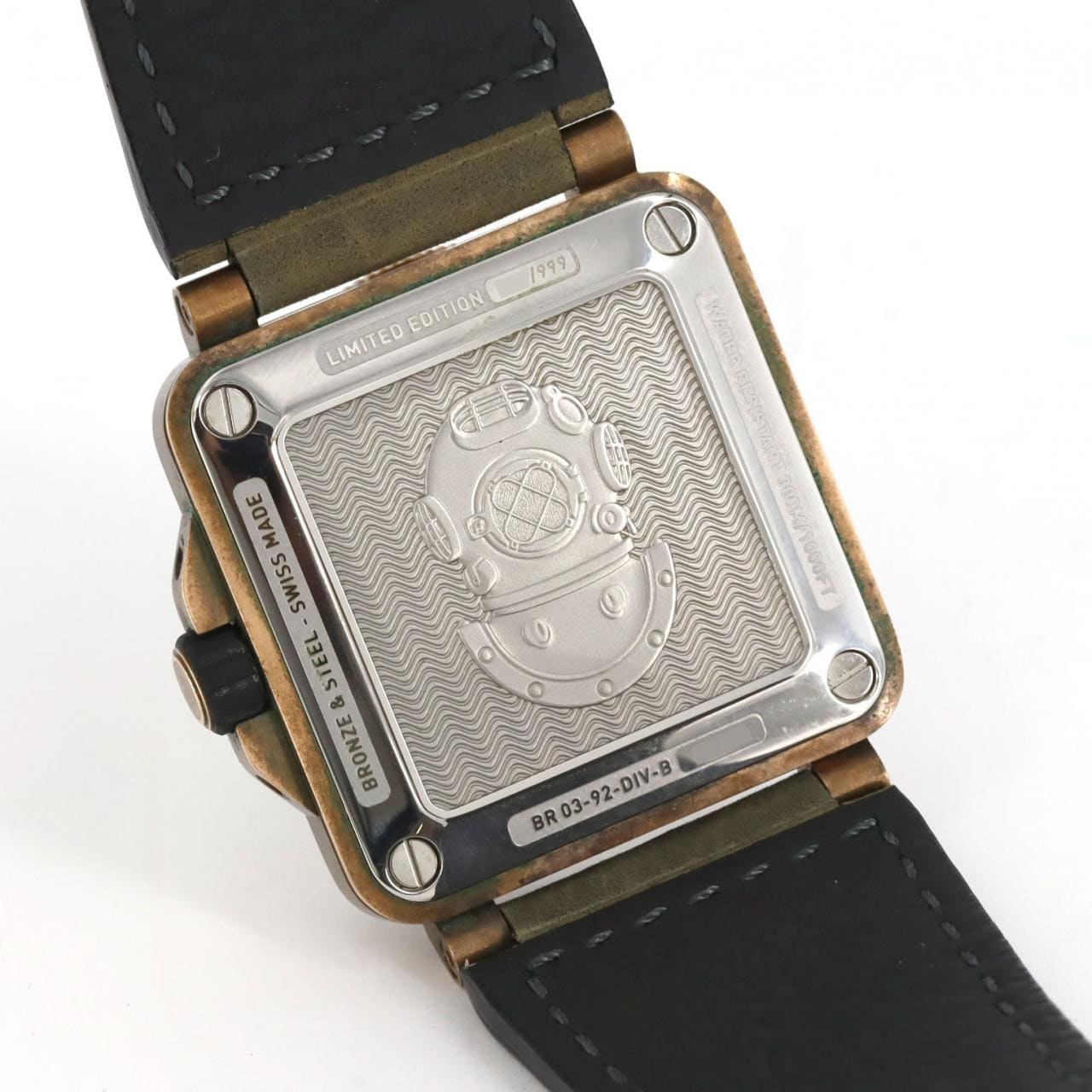 ベル&ロス BR03-92ダイバーグリーンブロンズ LIMITED BR0392-D-G-BR/SCA ブロンズ 自動巻