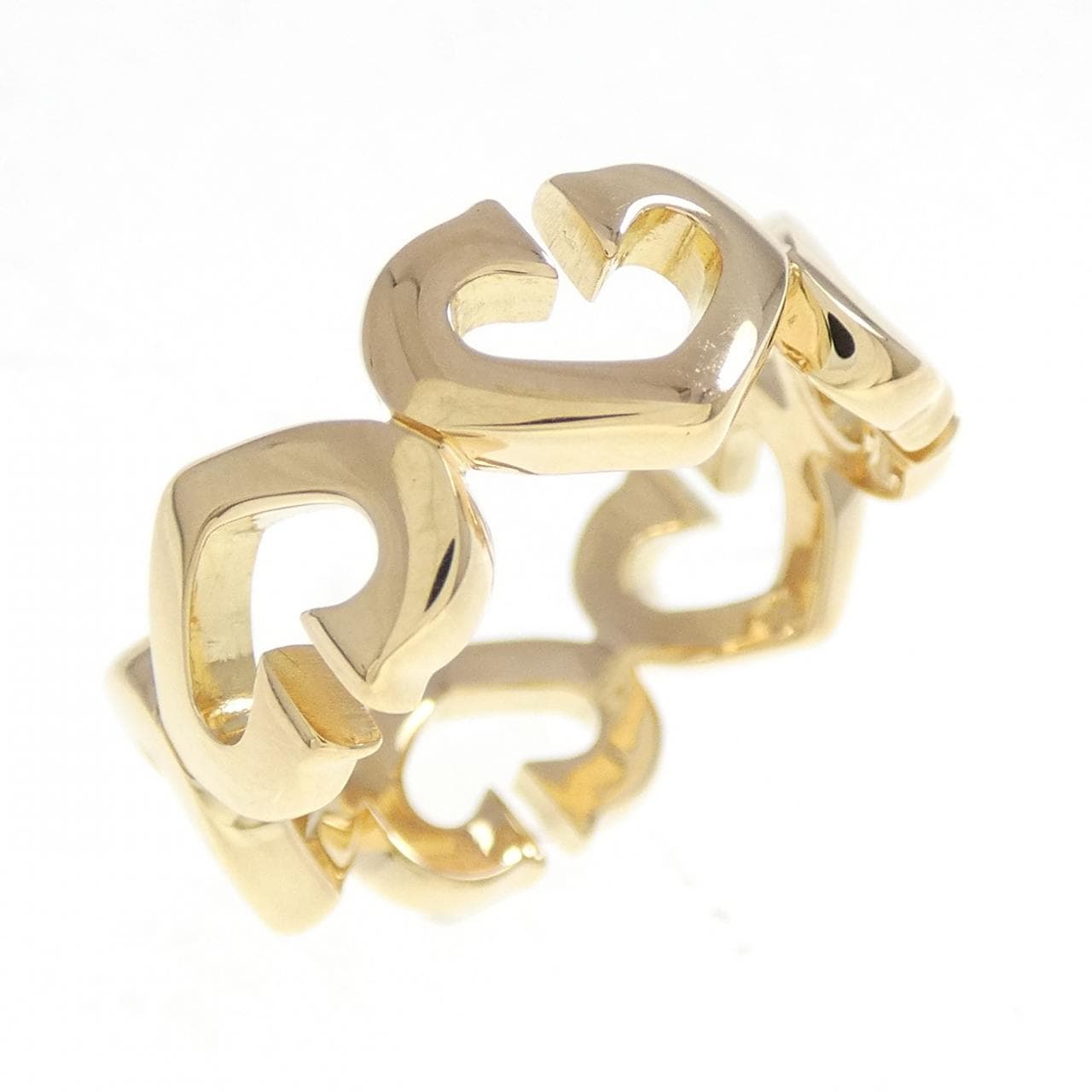 カルティエ Cハート リング