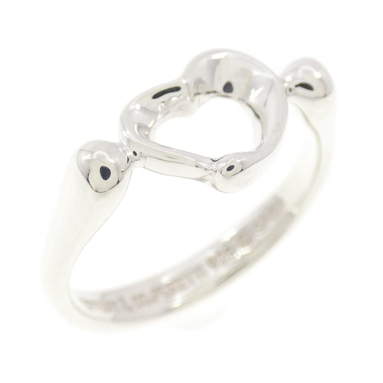 ティファニー オープンハート リング