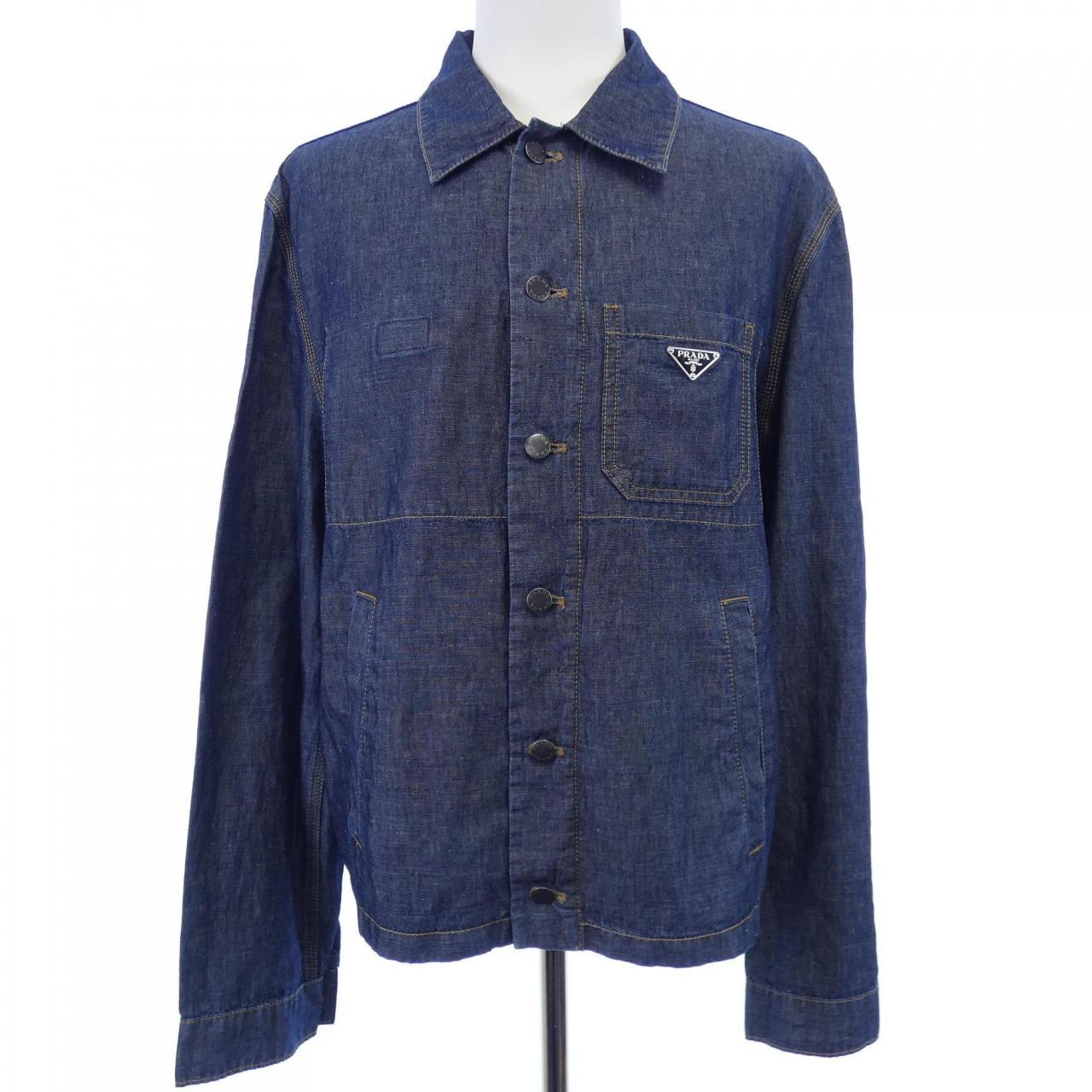 プラダ PRADA トライアングルロゴ GEB254 SOOO 14J2 ジャケット