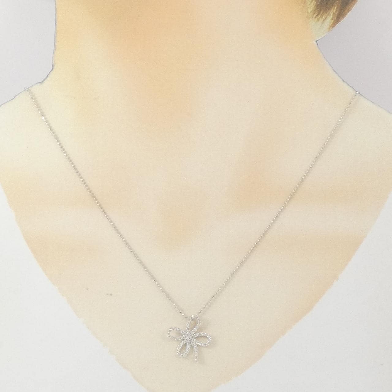 ヴァンドーム ダイヤモンド ネックレス 0.26CT