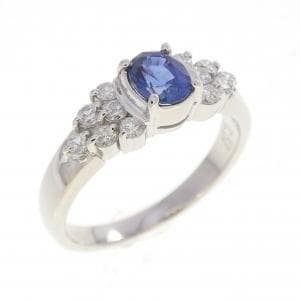 PT900 サファイヤ リング 0.48CT