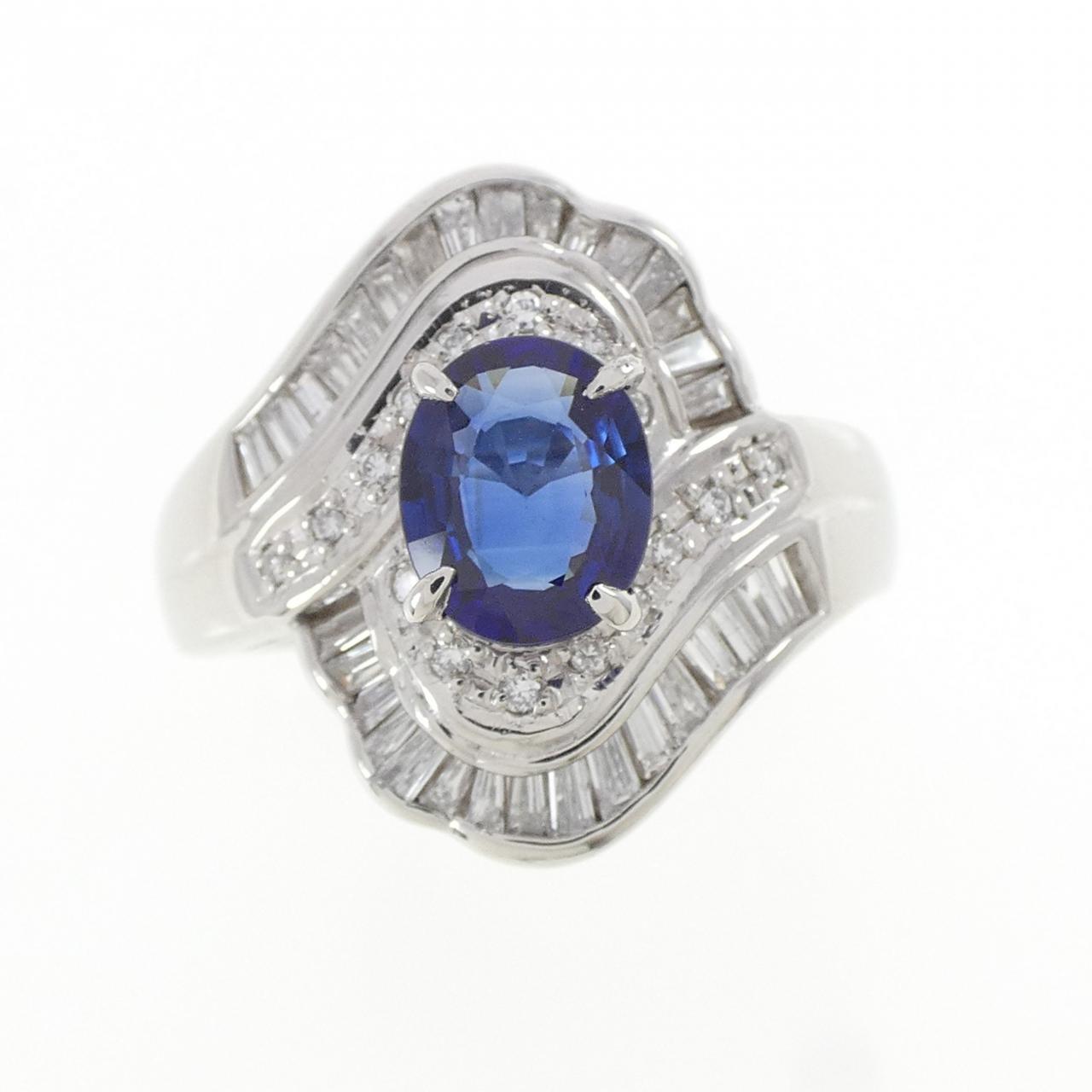 PT900 サファイヤ リング 1.16CT