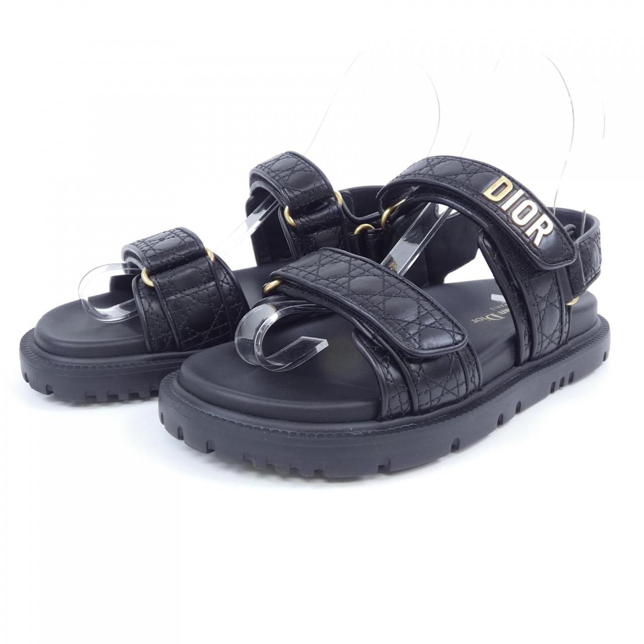 クリスチャンディオール CHRISTIAN DIOR DIORACT カナージュキルティング KCO005CQC サンダル