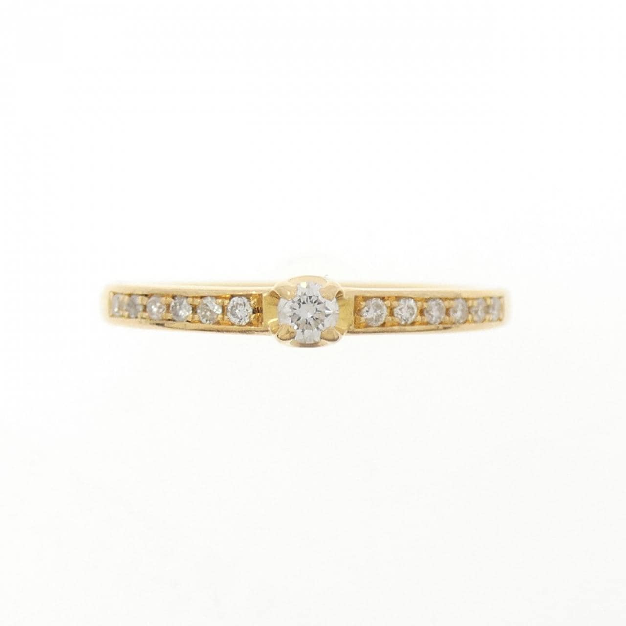 4゜C ダイヤモンド リング 0.126CT