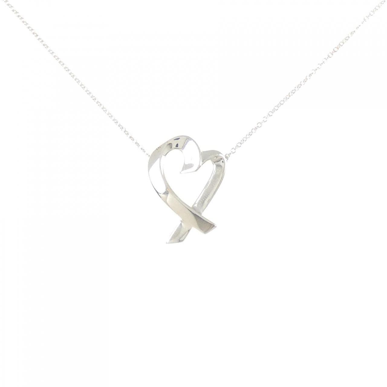 ティファニー ラビングハート ネックレス