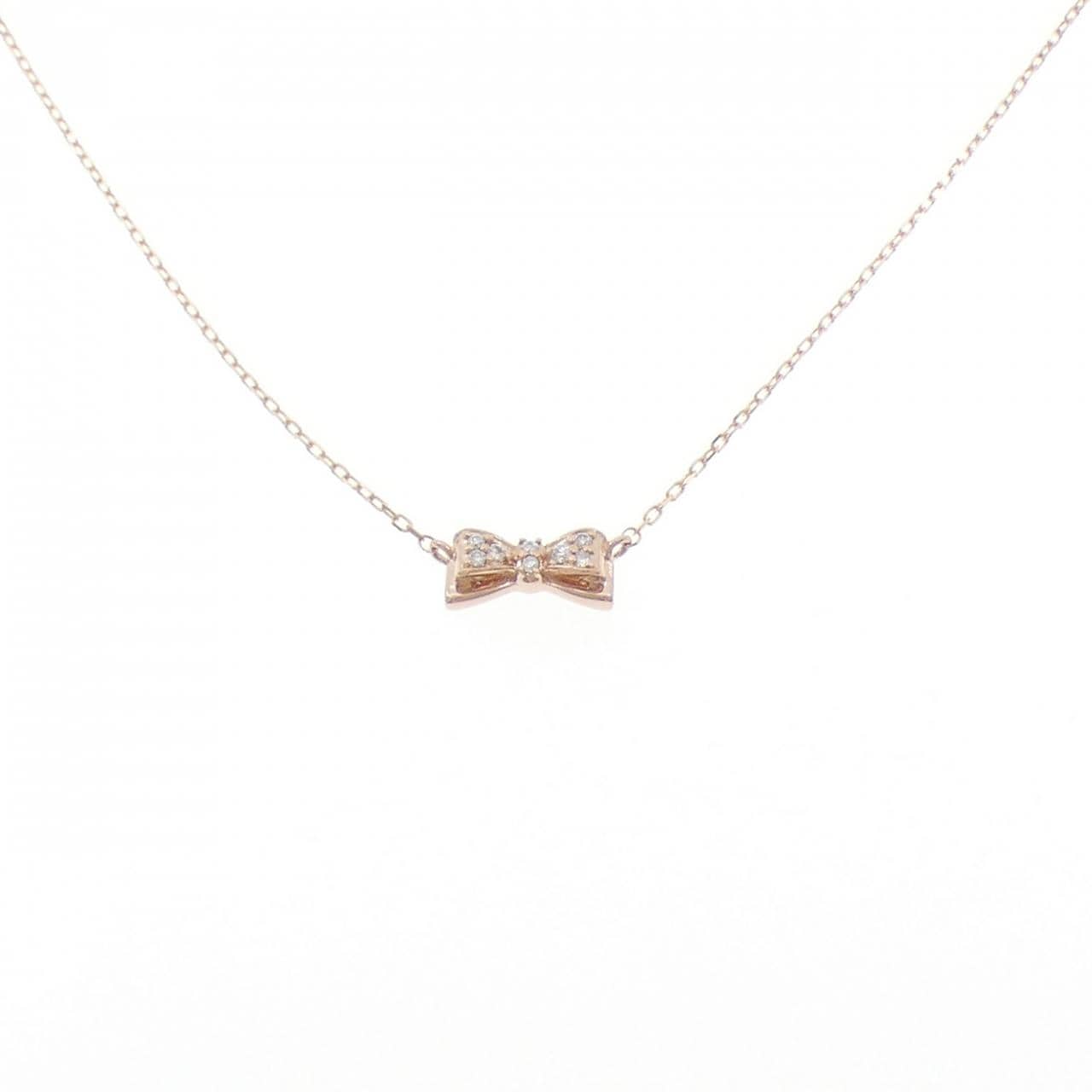 クミキョク ダイヤモンド ネックレス 0.05CT