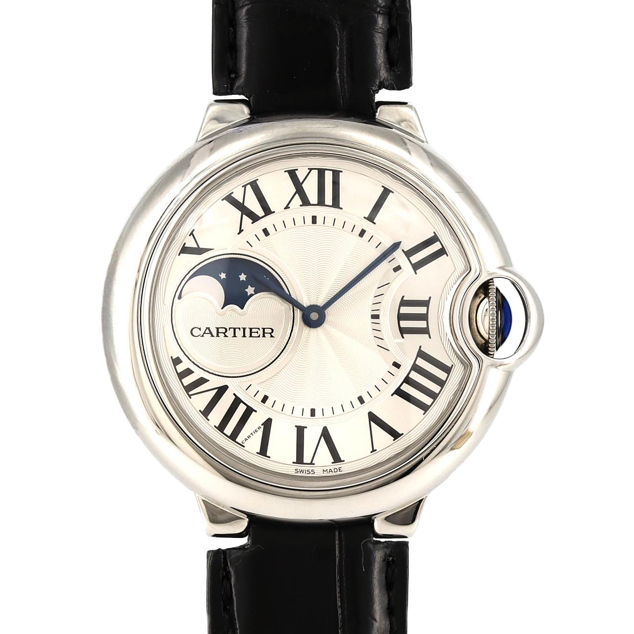Cartier Ballon Blue Moon Phase WSBB0029 SS Automatic
