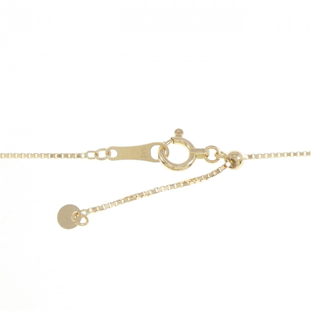 K18YG ダイヤモンド ネックレス 0.30CT