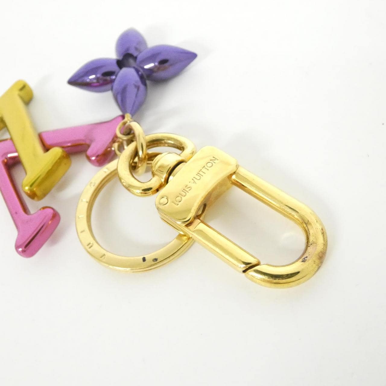 ルイヴィトン ポルト クレ LVニューウェーブ M63740 キーリング