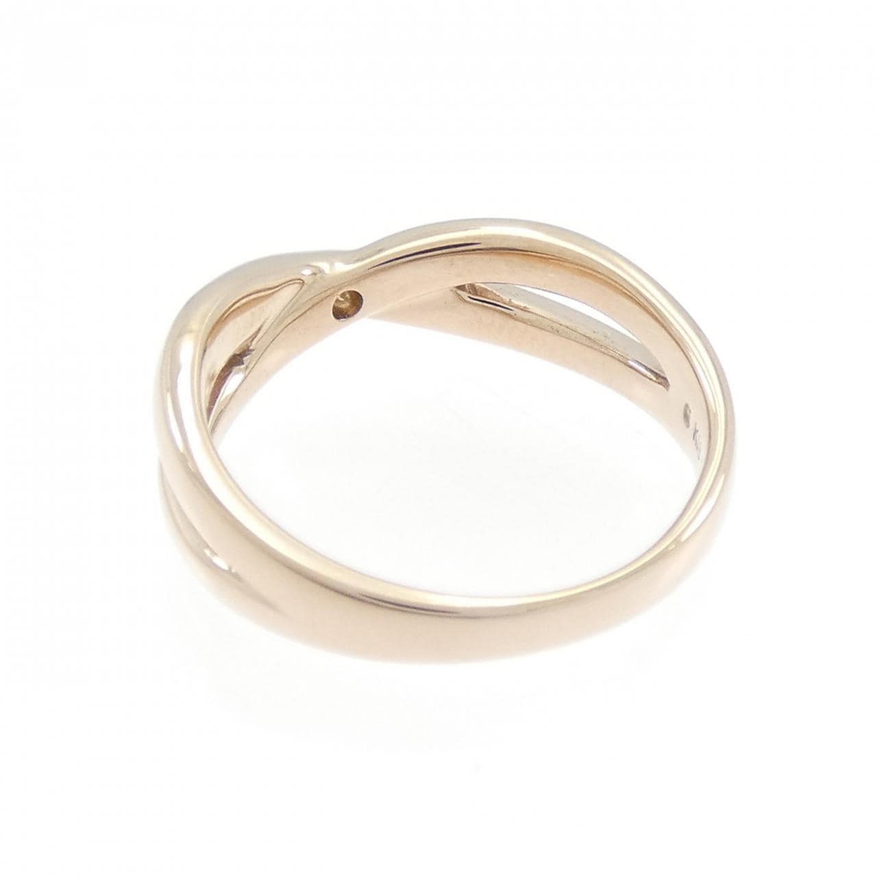 K18PG ダイヤモンド リング 0.01CT