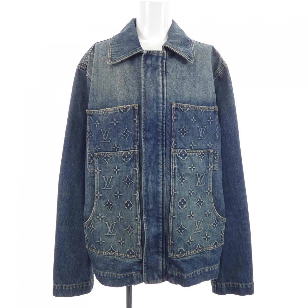 ルイヴィトン LOUIS VUITTON ワークウエアデニムジャケット HPA46WY38 デニムジャケット