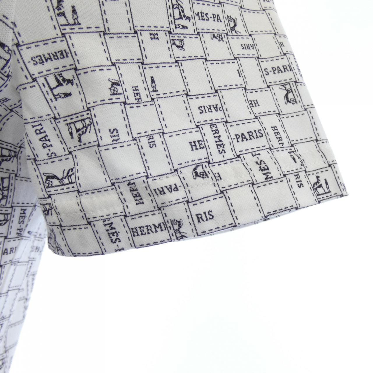 エルメス HERMES BOLDUC AU CARRE ボルデュックチェック 5E4645DK Tシャツ