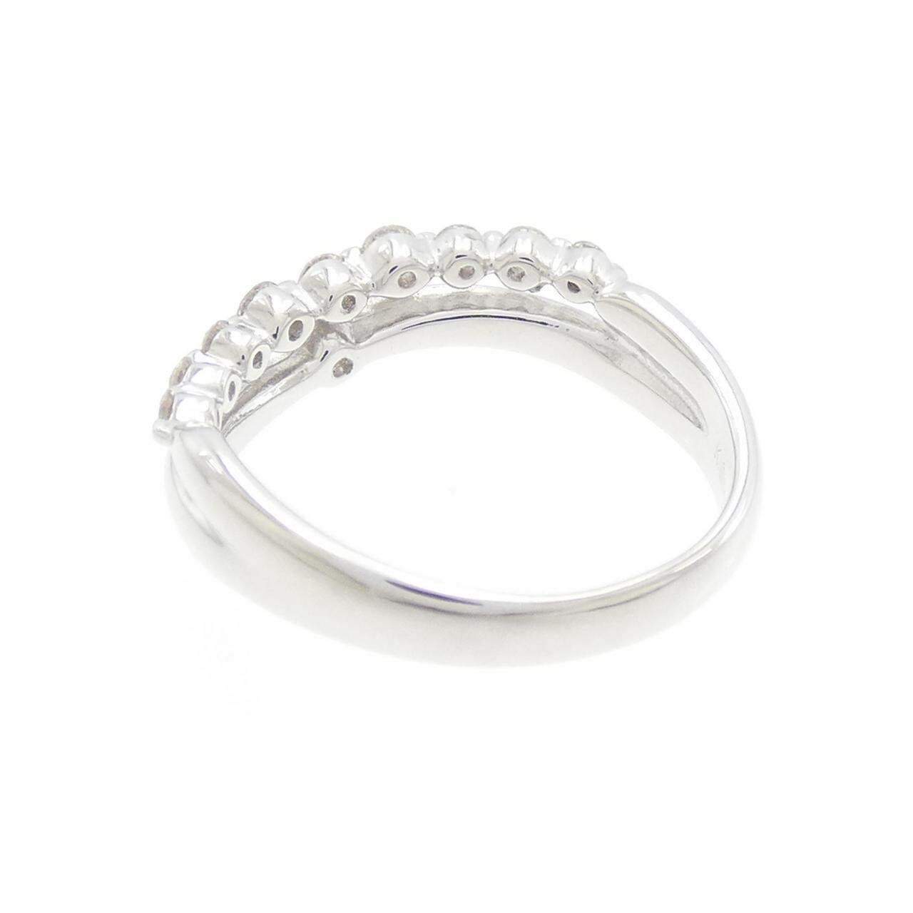K18WG ダイヤモンド リング 0.30CT