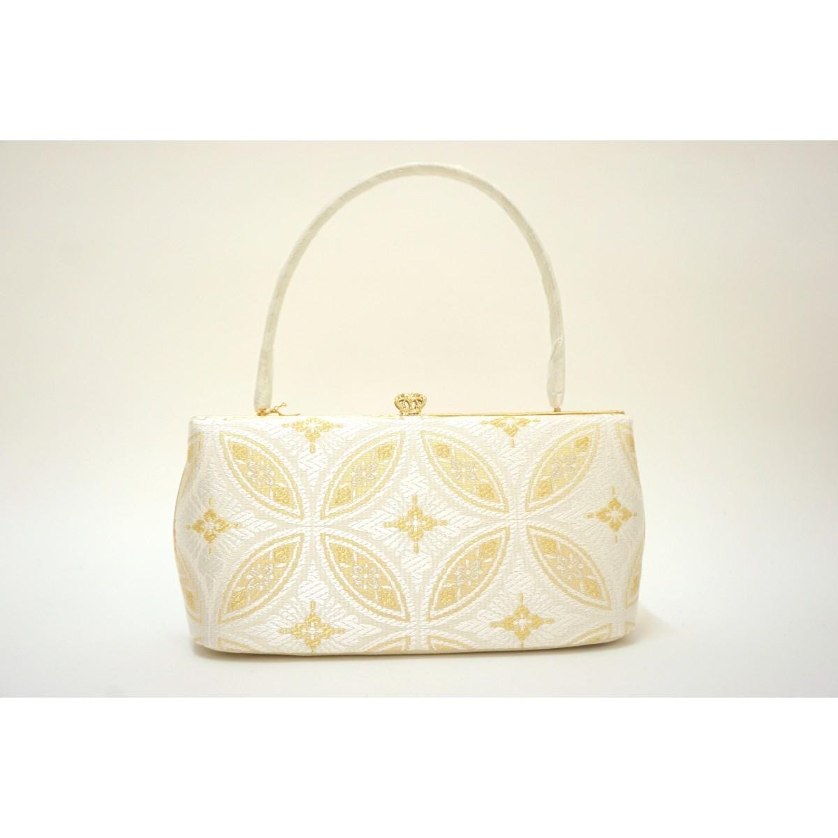 【新品】草履バッグセット　白梅　Ｍサイズ