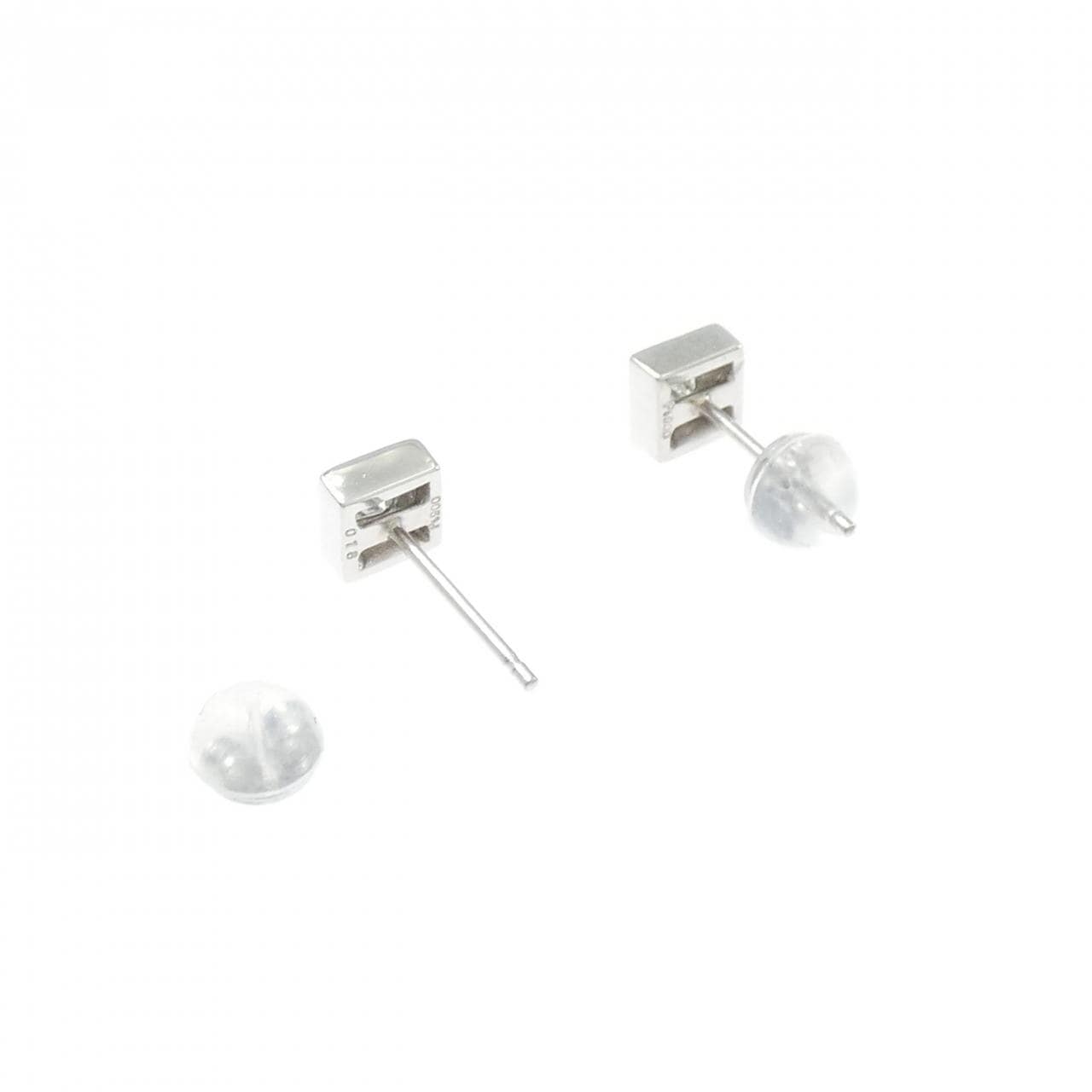 PT900 ダイヤモンド ピアス 0.18CT