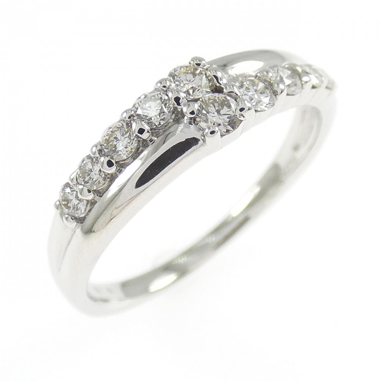 PT950 ダイヤモンド リング 0.30CT
