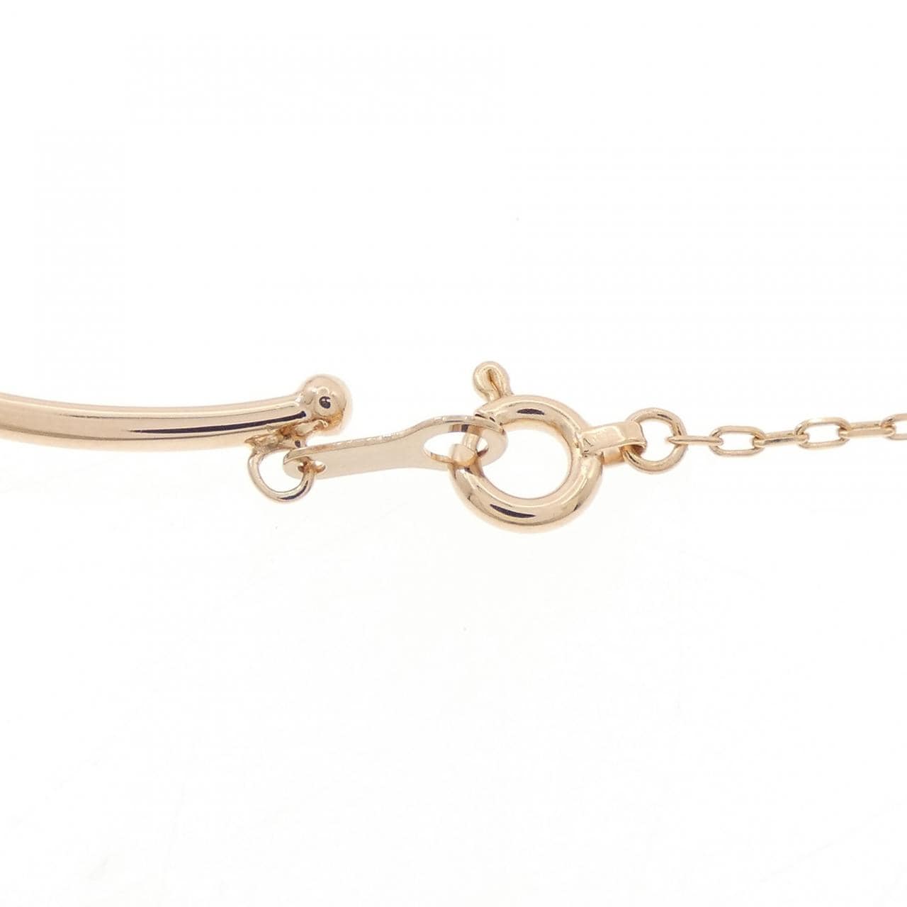 K18PG スタールビー バングル 0.83CT