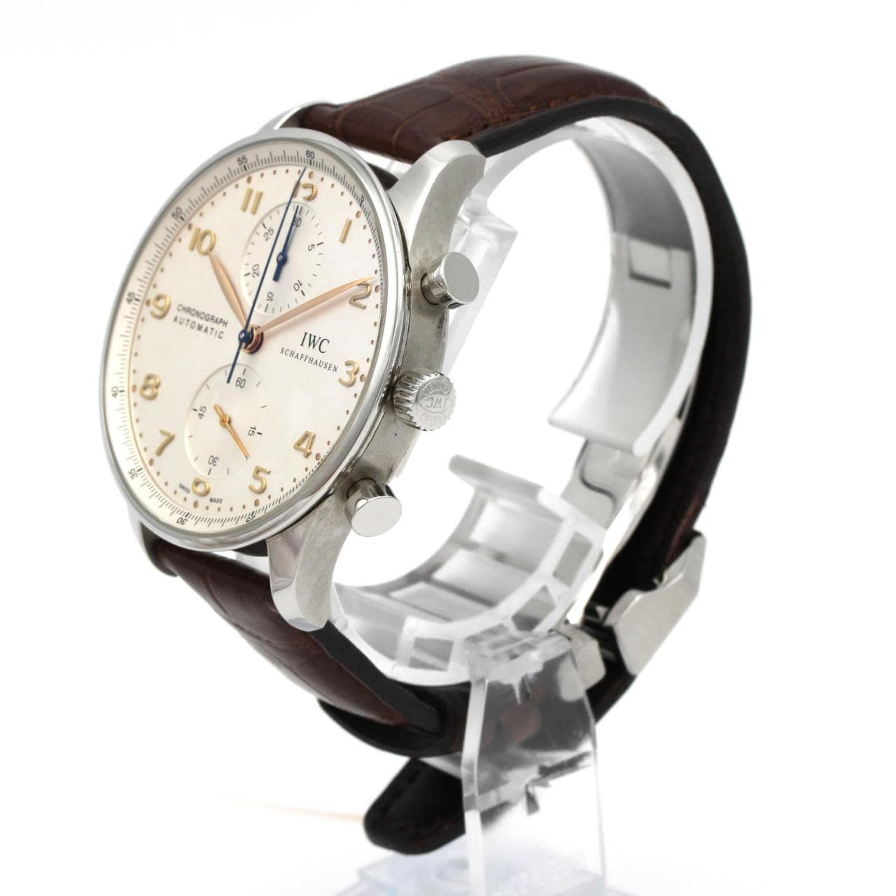 【ノーメンテナンス還元価格】IWC ポルトギーゼクロノグラフ IW371445 SS 自動巻