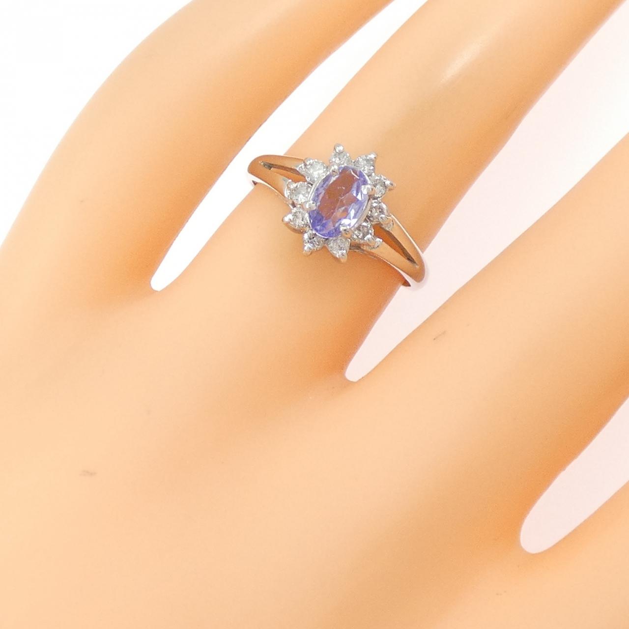 PT900 タンザナイト リング