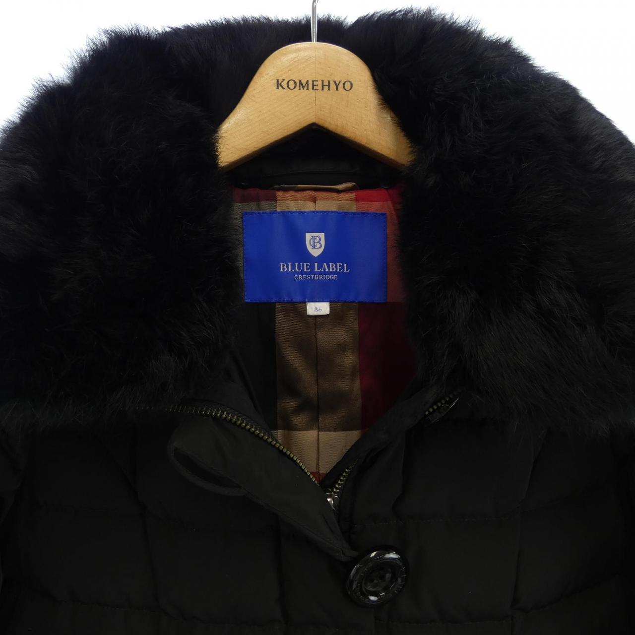 ブルーレーベルクレストブリッジ BLUE LABEL CRESTBRID ダウンコート