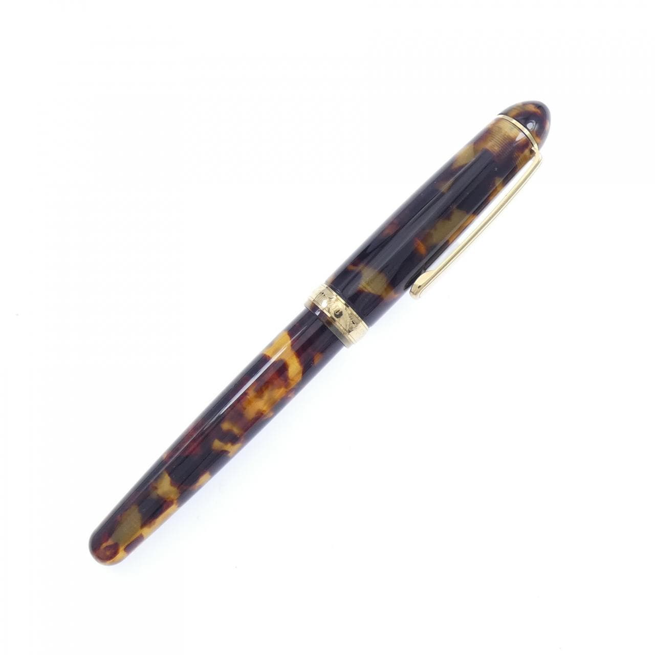 プラチナ セルロイドベッコウ 万年筆