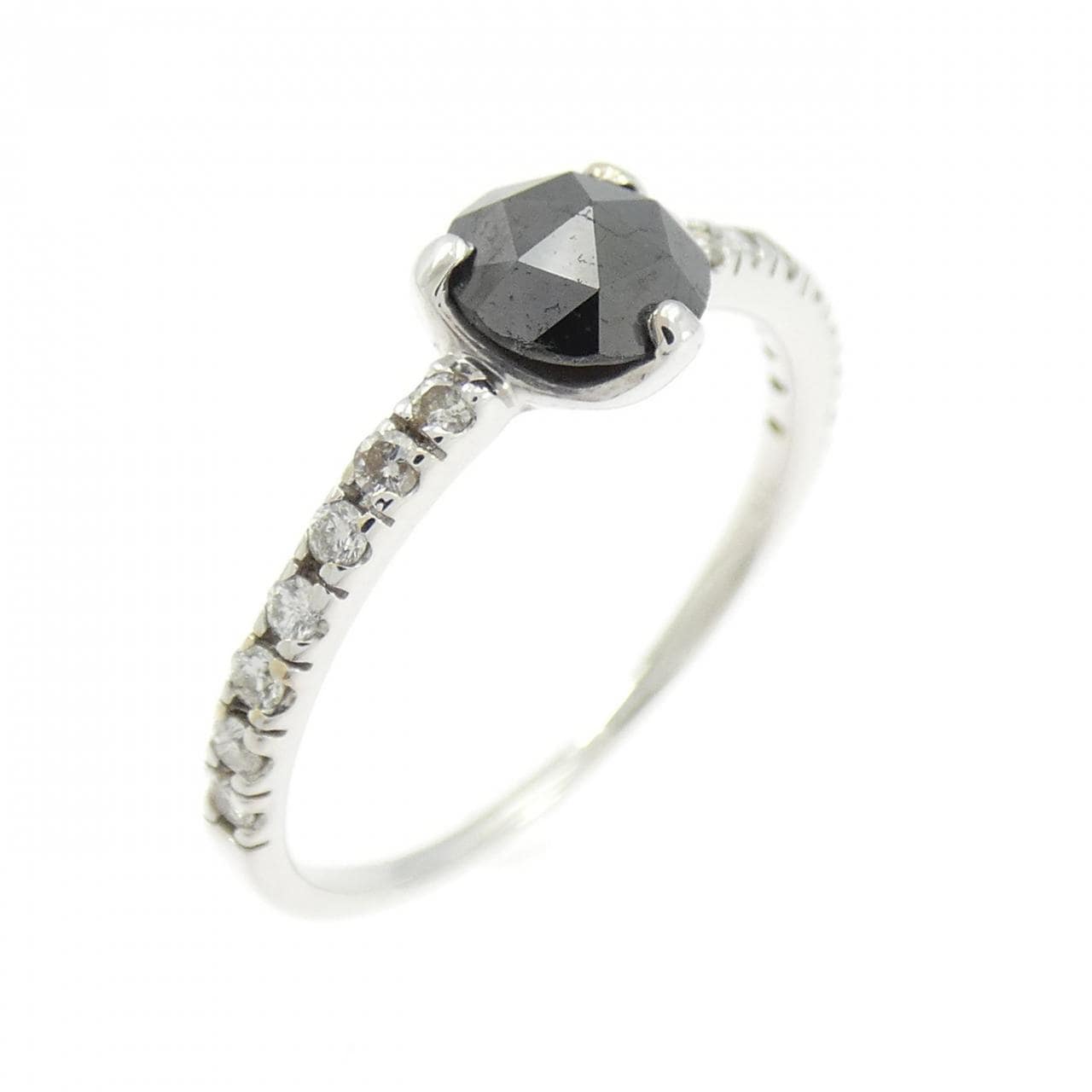 K18WG ダイヤモンド リング 0.90CT