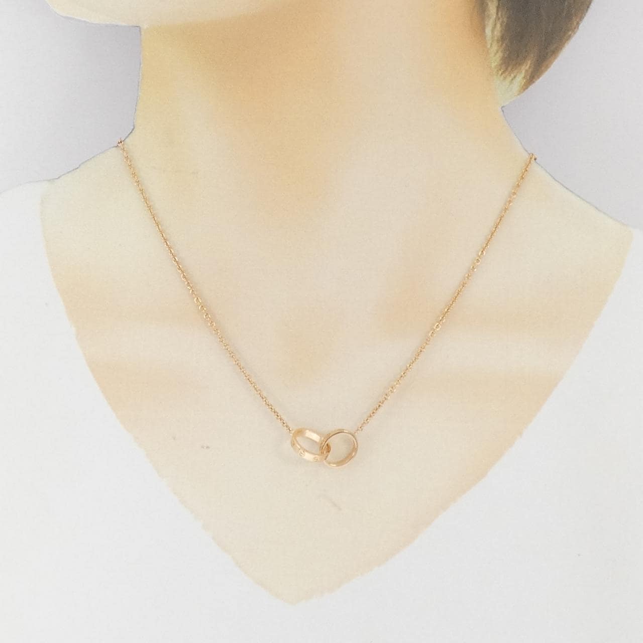 カルティエ ベビーラブ ネックレス