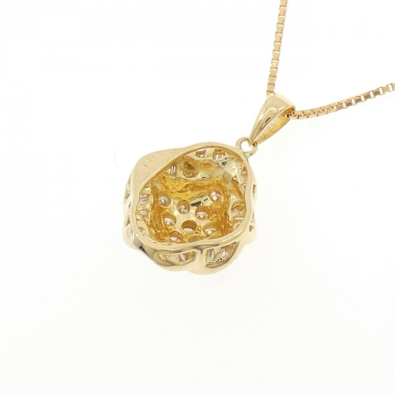 K18YG ダイヤモンド ネックレス 1.00CT