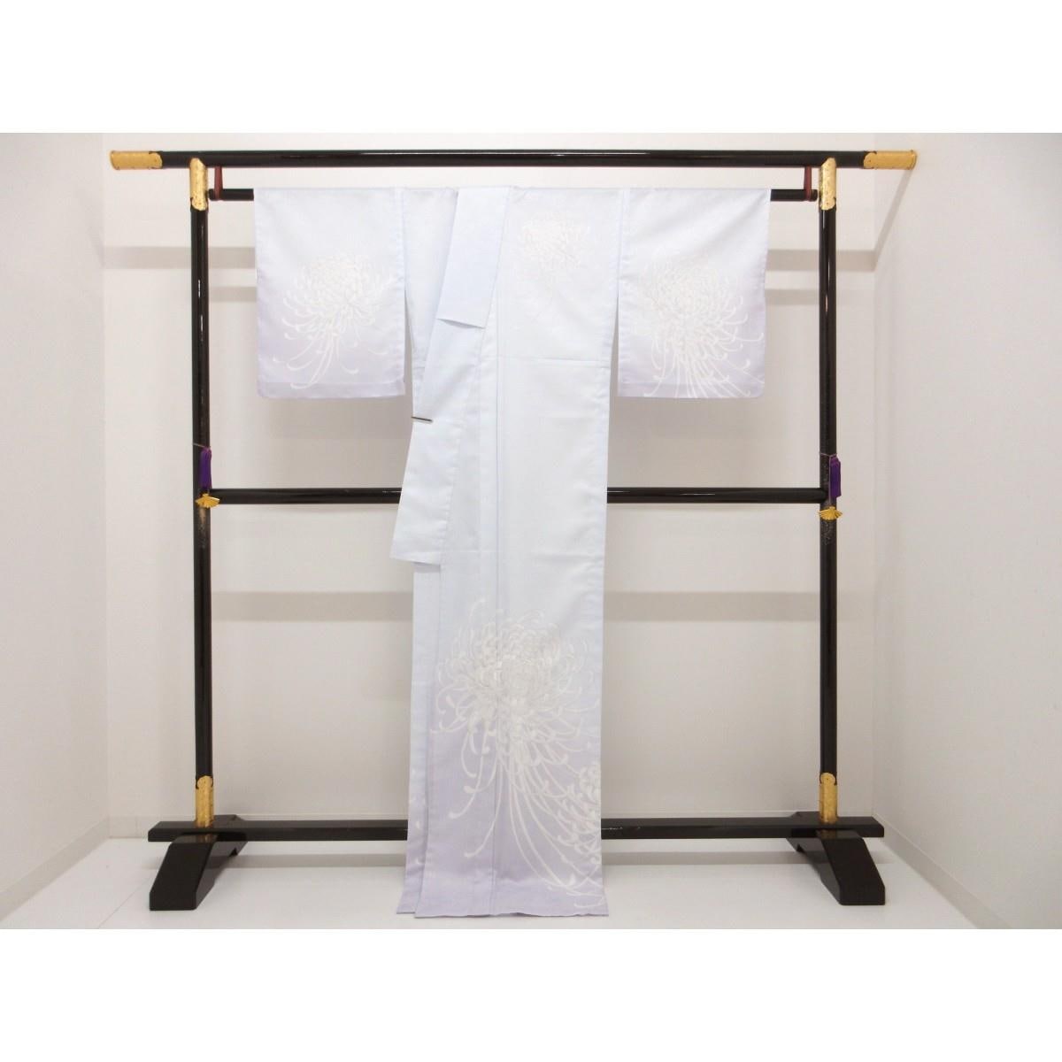 【新品】化繊　単衣　訪問着