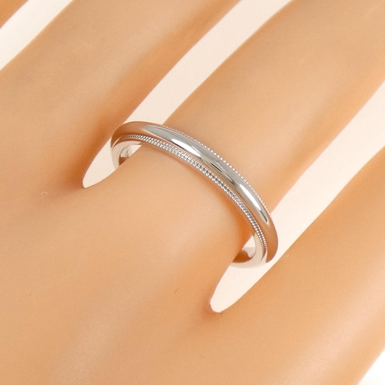 ティファニー ミルグレイン リング