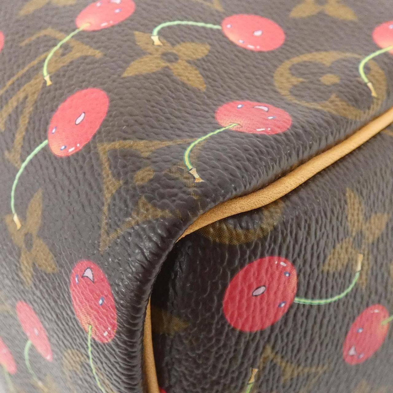 LOUIS VUITTON Monogram Cherry Speedy 25 厘米 M95009 波士顿包