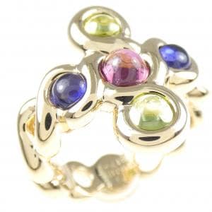 CHANEL colored stone ring