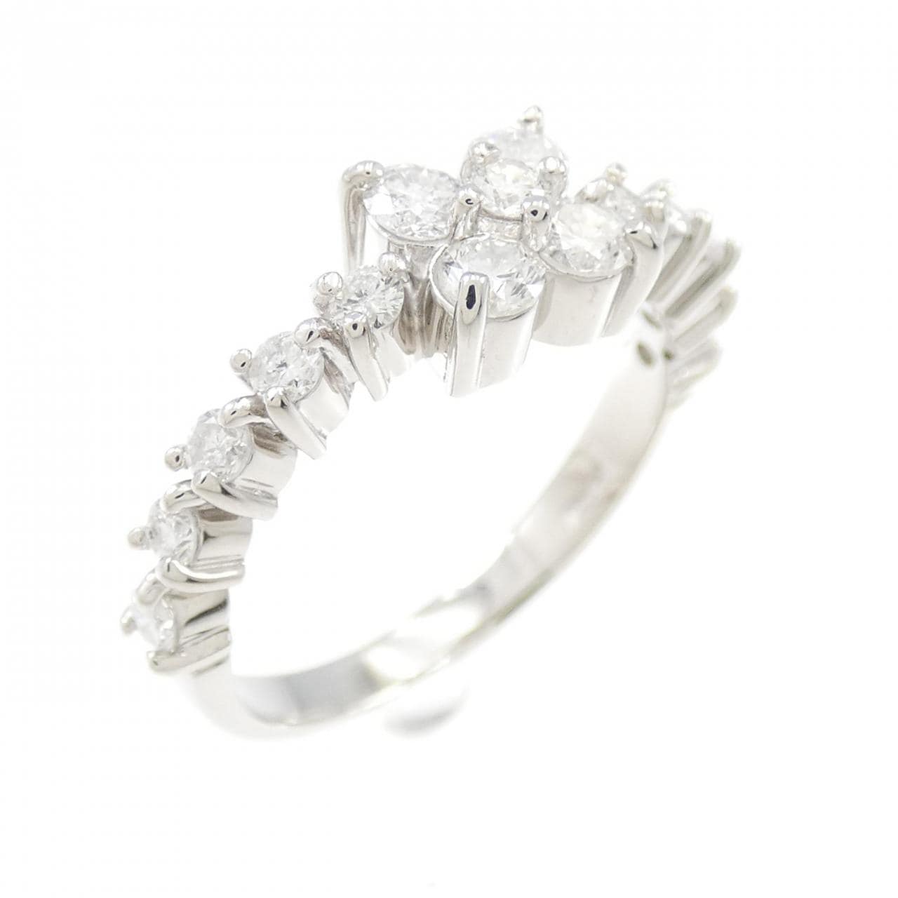 PT Flower Diamond Ring 0.51CT