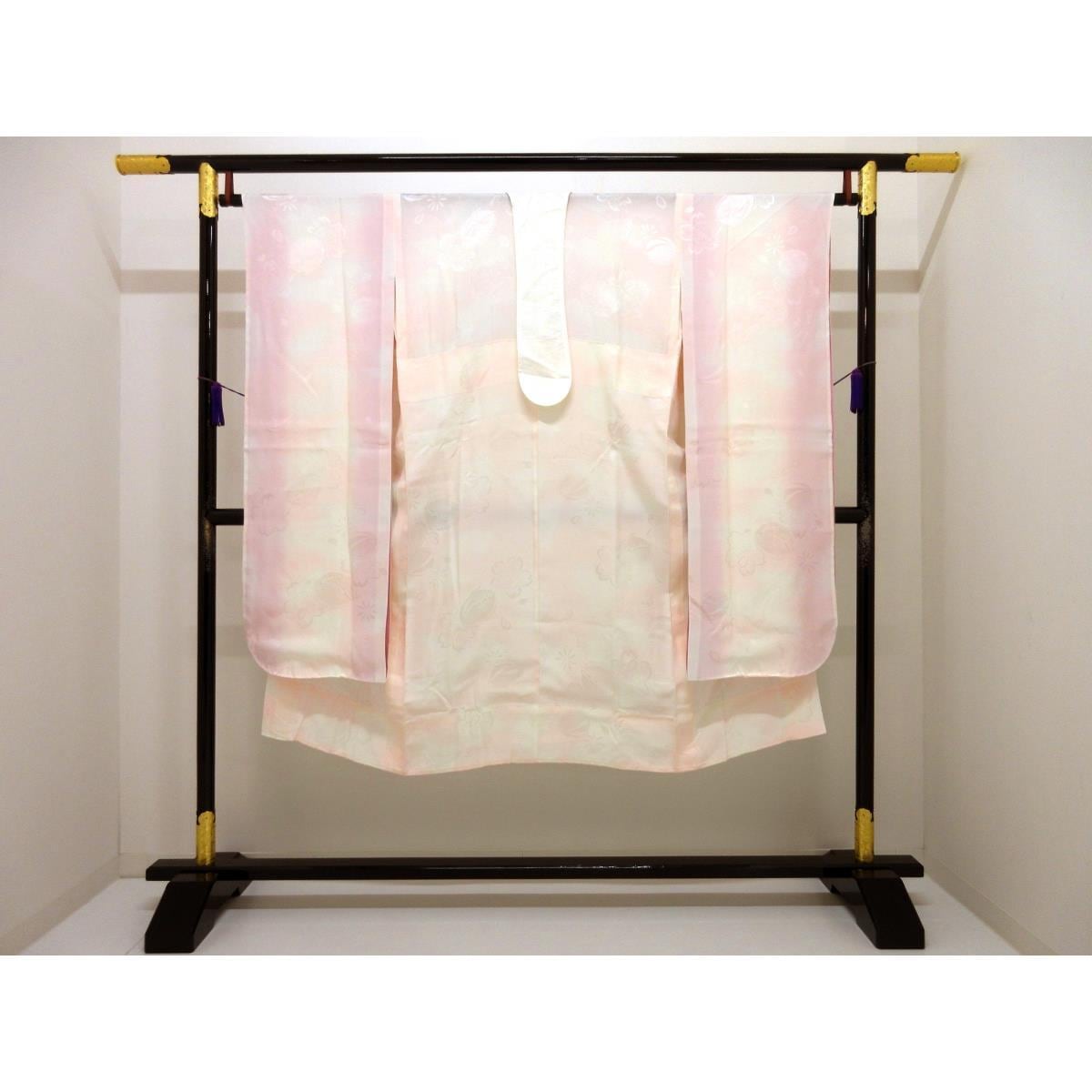 長襦袢　振袖　ボカシ染