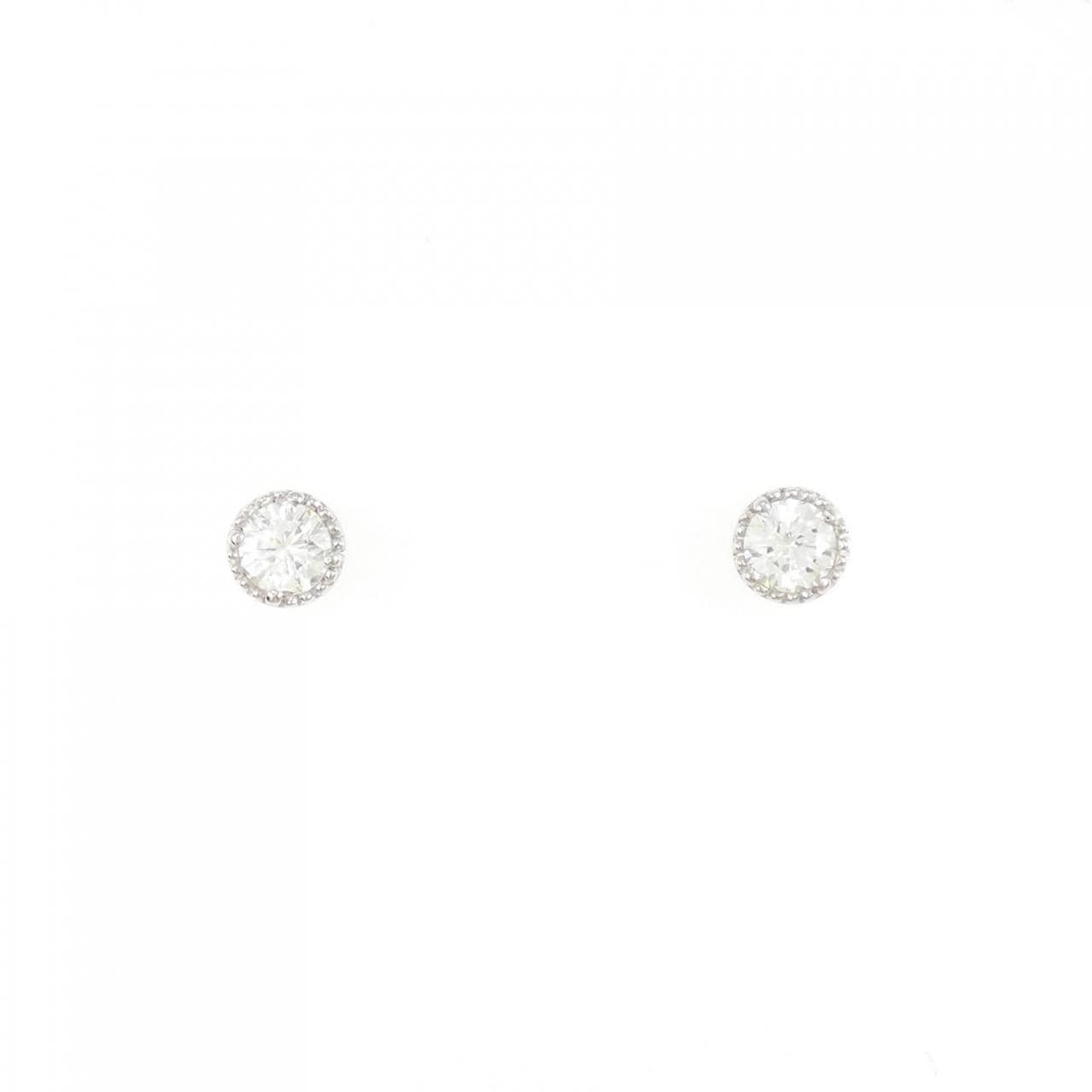 [Remake] PT/ST Diamond earrings 0.214CT 0.228CT F SI1 VG‐GOOD