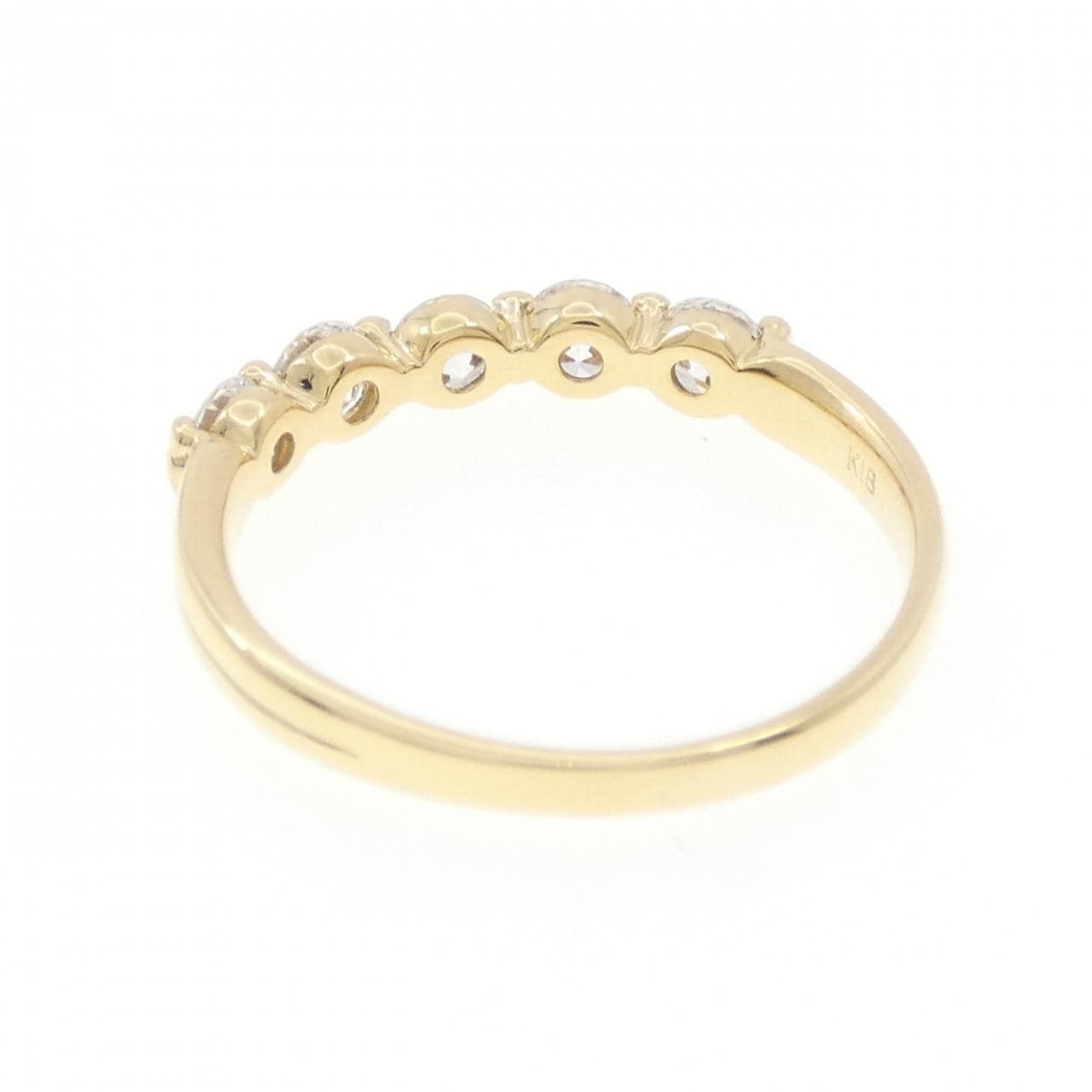 K18YG ダイヤモンド リング 0.700CT