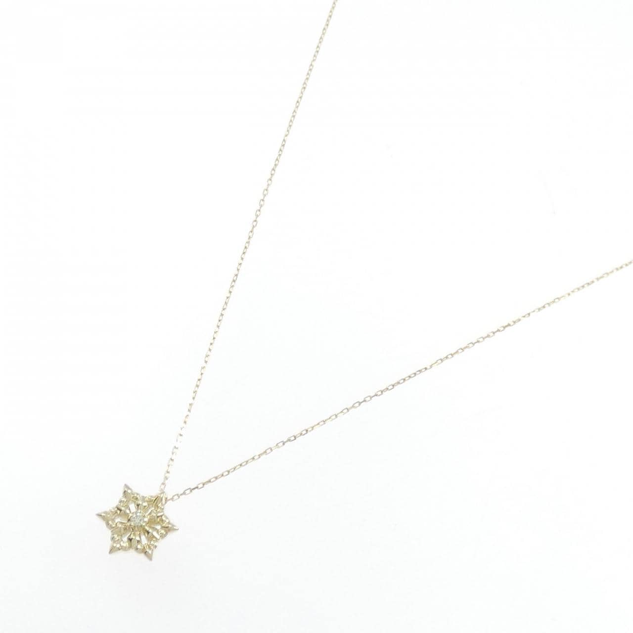 K10YG ダイヤモンド ネックレス 0.01CT