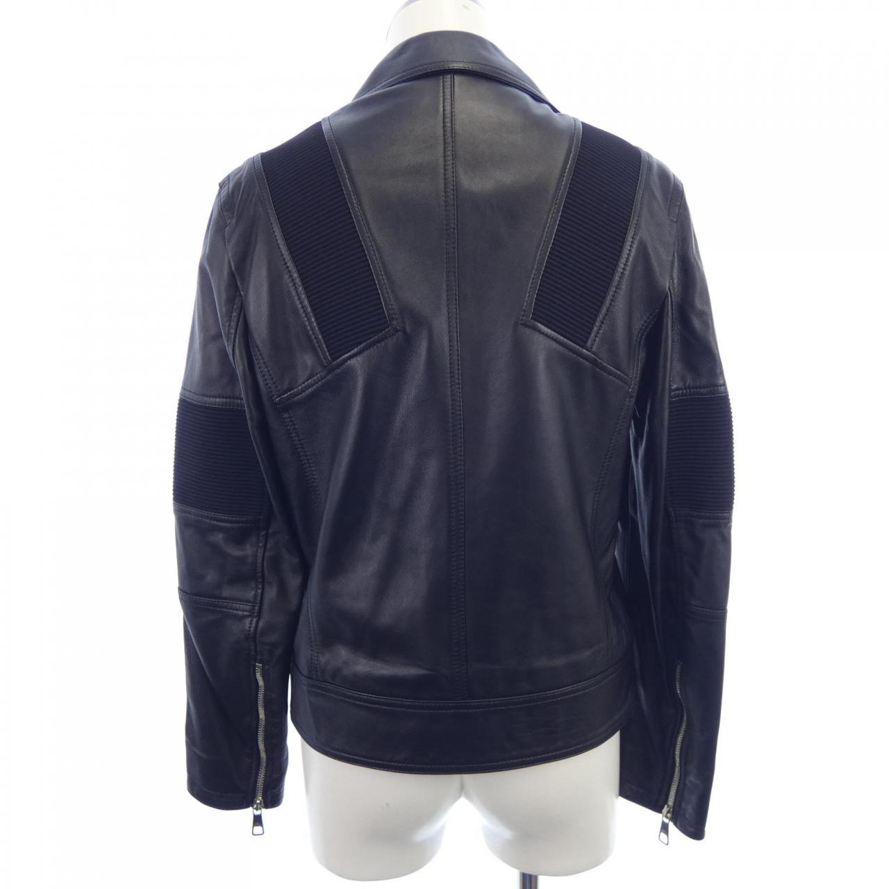 ニールバレット Neil Barrett PBPE577 レザーライダースジャケット