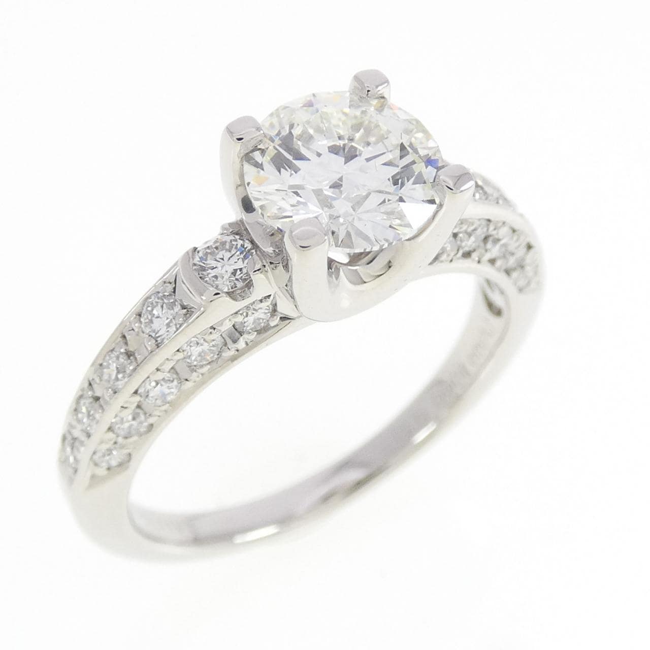 PT900 ダイヤモンド リング 1.000CT J SI1 VG