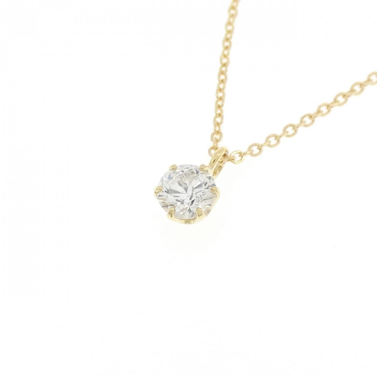 K18YG ダイヤモンド ネックレス 0.207CT