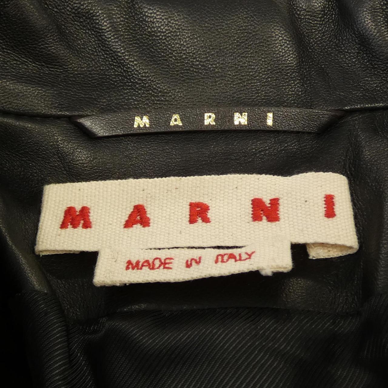マルニ MARNI GIMX0129M3 レザージャケット