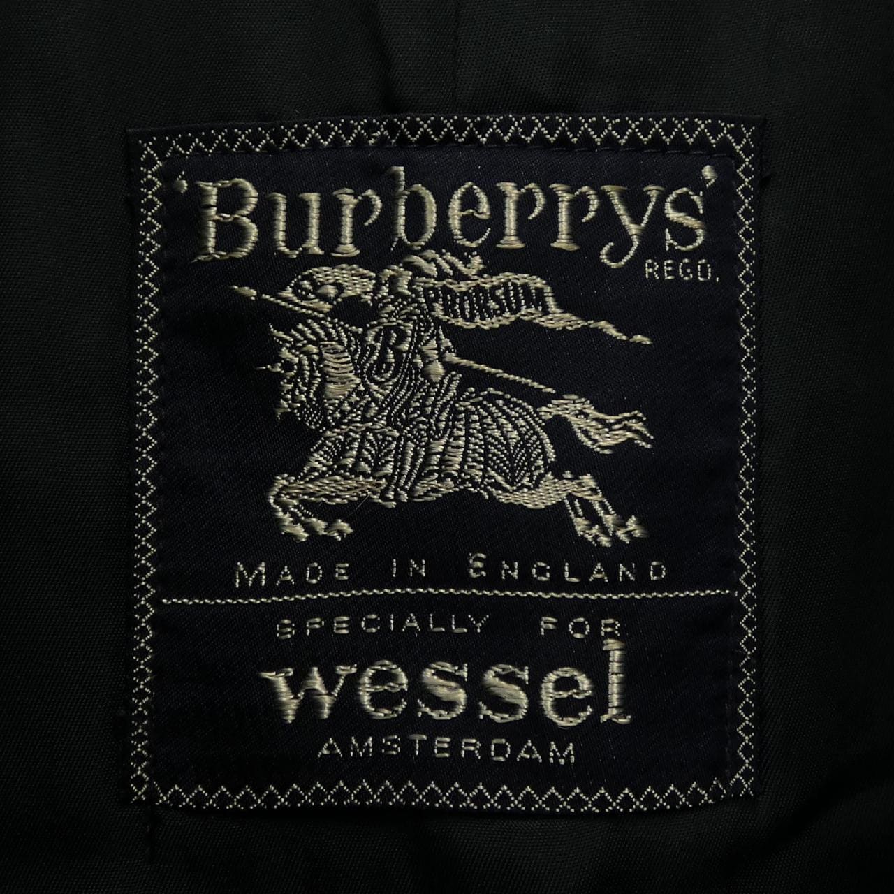 vintage BURBERRY Wessel 大衣